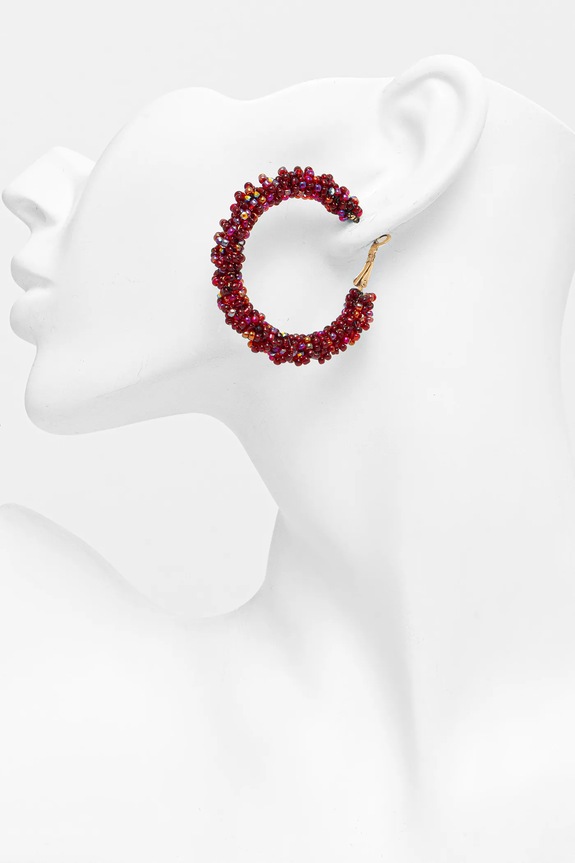 Dodatki Uhani Medicine RW25-AUD901 bordo