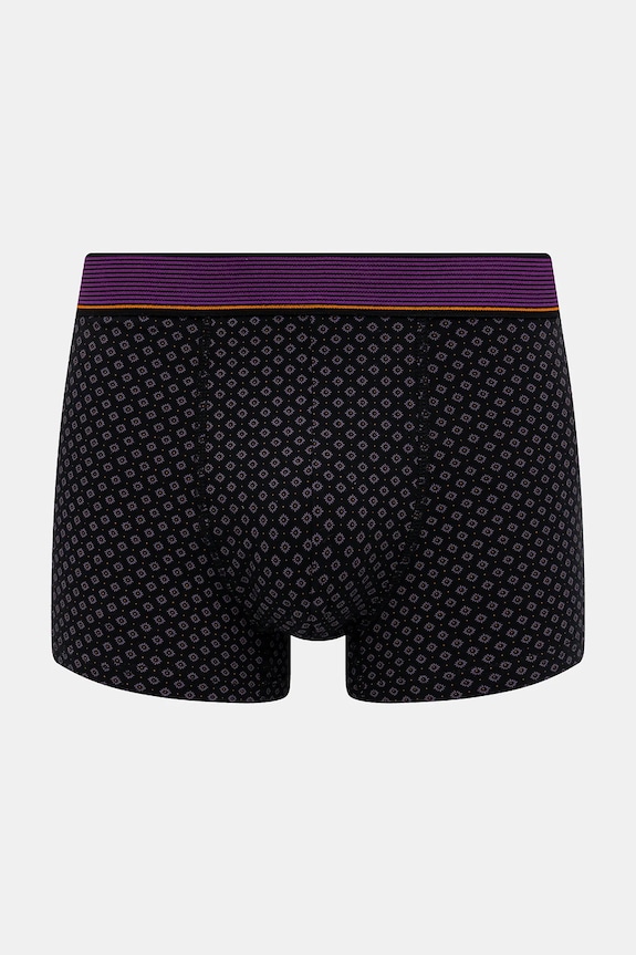 Bokserki bawełniane męskie z drobnym wzorem (3-pack) RW25-BBM701 multicolor RW25