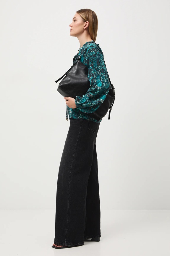 Medicine bluza legat turcoaz RW25-BDD050