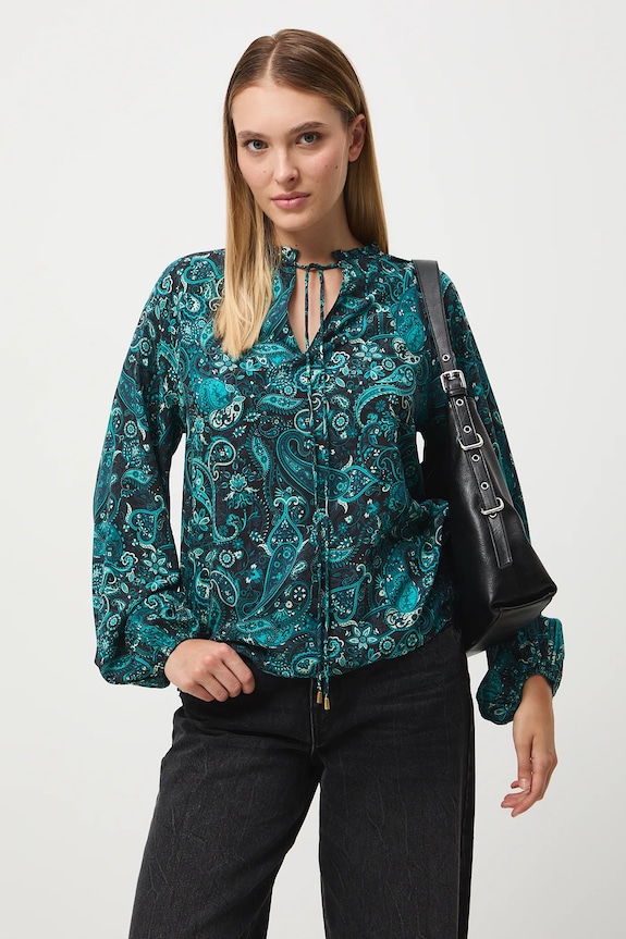 Medicine bluza RW25-BDD050 turcoaz RW25