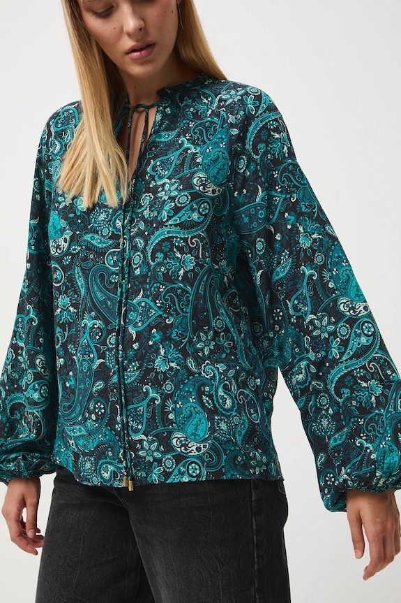 Medicine bluza turcoaz RW25-BDD050
