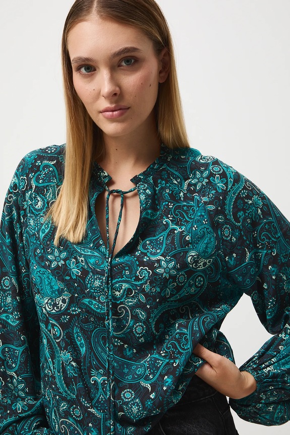 Medicine bluza RW25-BDD050 turcoaz