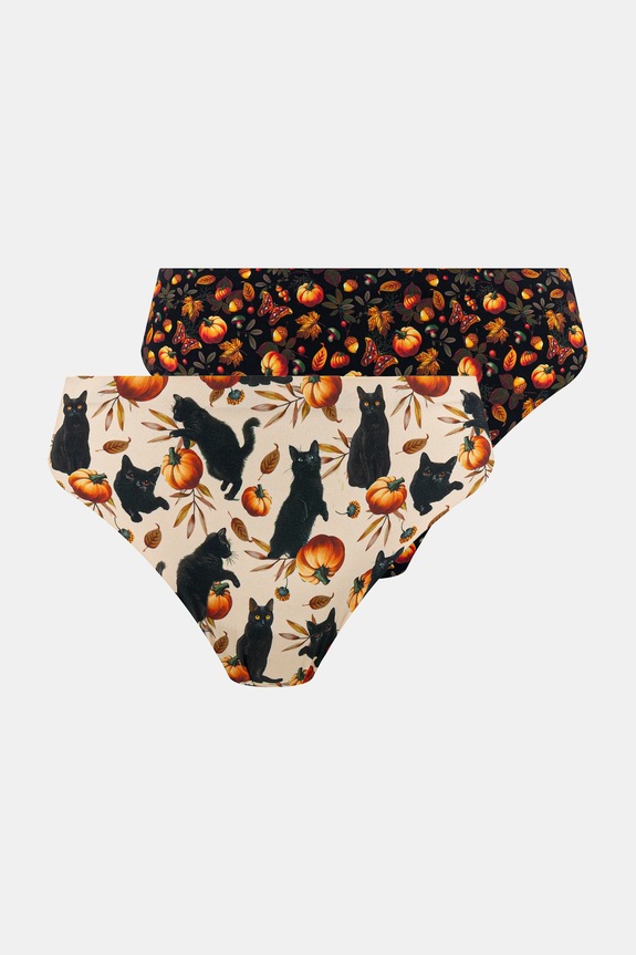 Figi damskie briefs wzorzyste (2-pack) RW25-BID700 multicolor RW25