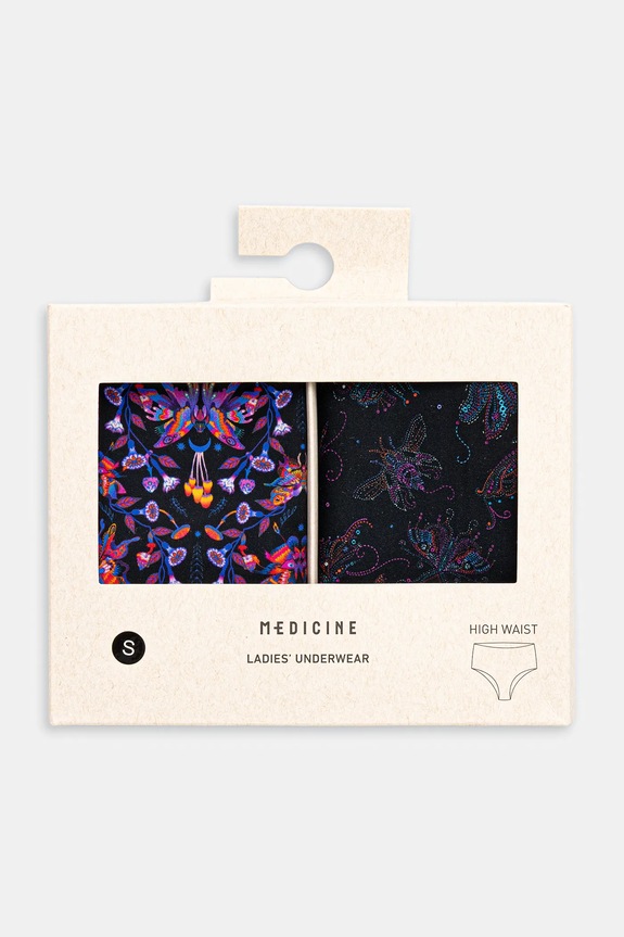 Kalhotky dámské briefs, se vzorem (2-pack) RW25-BID707