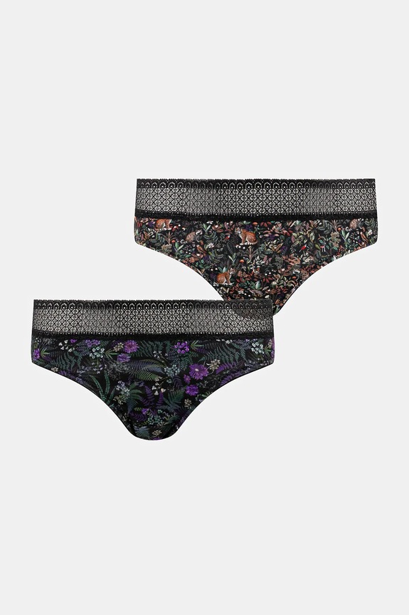 Medicine mutande di cotone pacco da 2 RW25-BID909 multicolore RW25