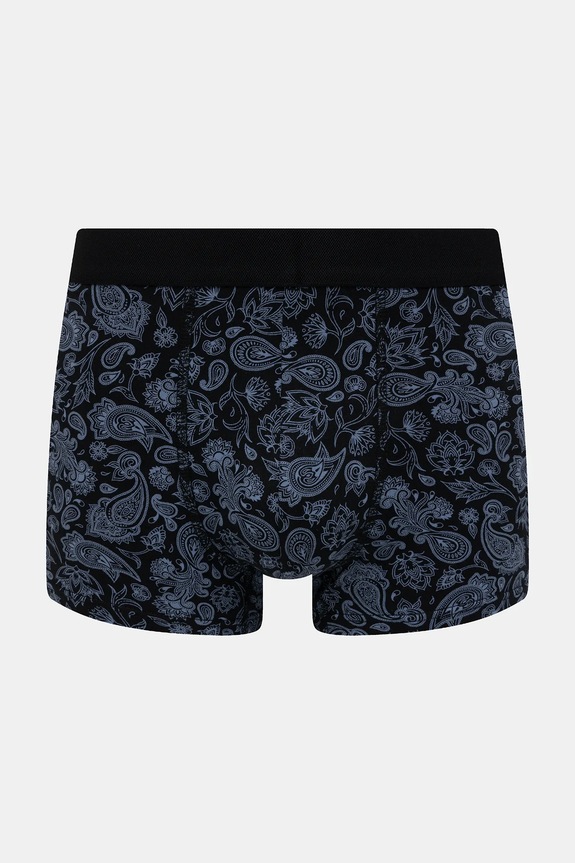 Bokserki bawełniane męskie z elastanem wzorzyste (2-pack) multicolor RW25-BIM704