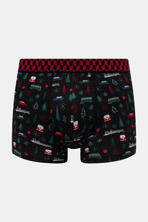 Oblečení Bavlněné boxerky pánské s motivem aut (2-pack) RW25-BIMA51 vícebarevná