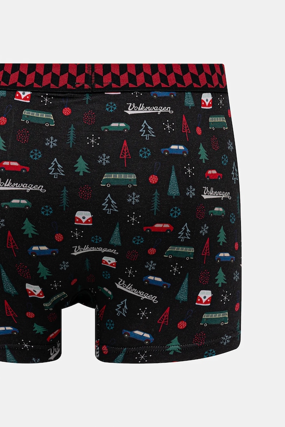 Bavlněné boxerky pánské s motivem aut (2-pack) RW25-BIMA51 vícebarevná