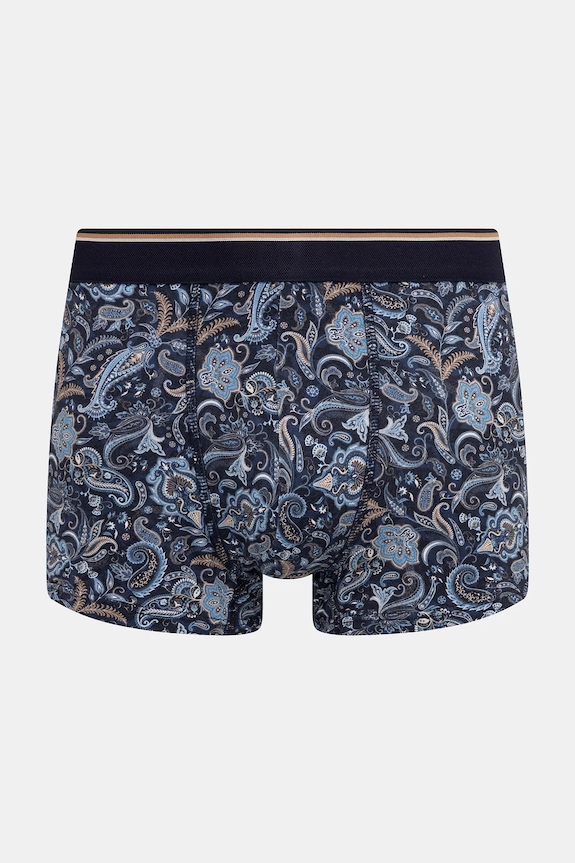 Bokserki bawełniane męskie z elastanem wzorzyste (2-pack) RW25-BIMB00 multicolor RW25