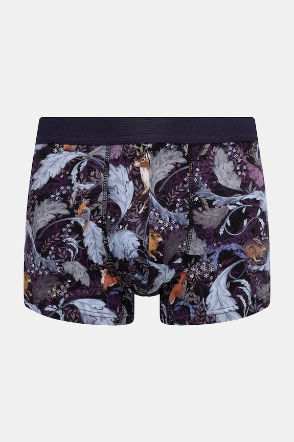 Bokserki bawełniane męskie z elastanem wzorzyste (2-pack) RW25-BIMB04 multicolor RW25