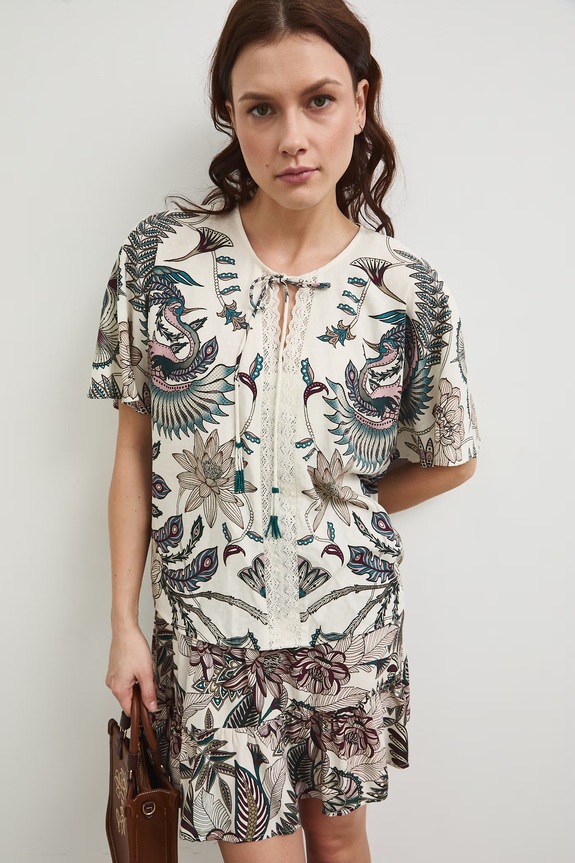 Medicine bluzka RW25-BKD101 beżowy RS26