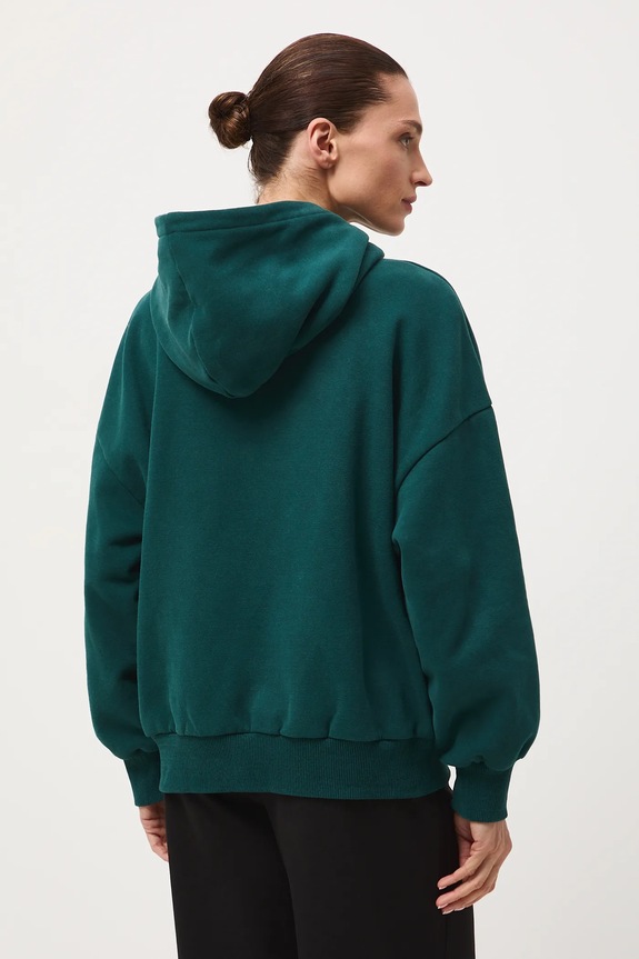 Oblečenie Mikina dámska jednofarebná RW25-BLD040 zelená