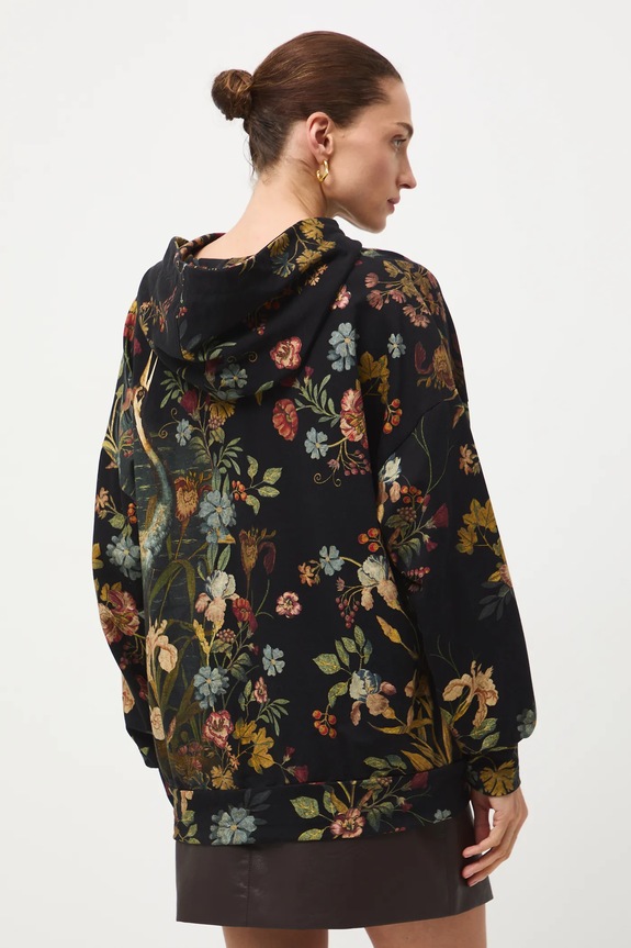 Bluza damska z kolekcji Zamek Królewski na Wawelu x Medicine czarny RW25-BLD850