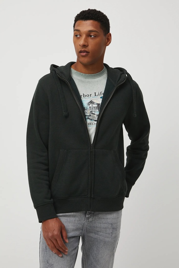 Dukserica Medicine RW25-BLM010 zelena RW25