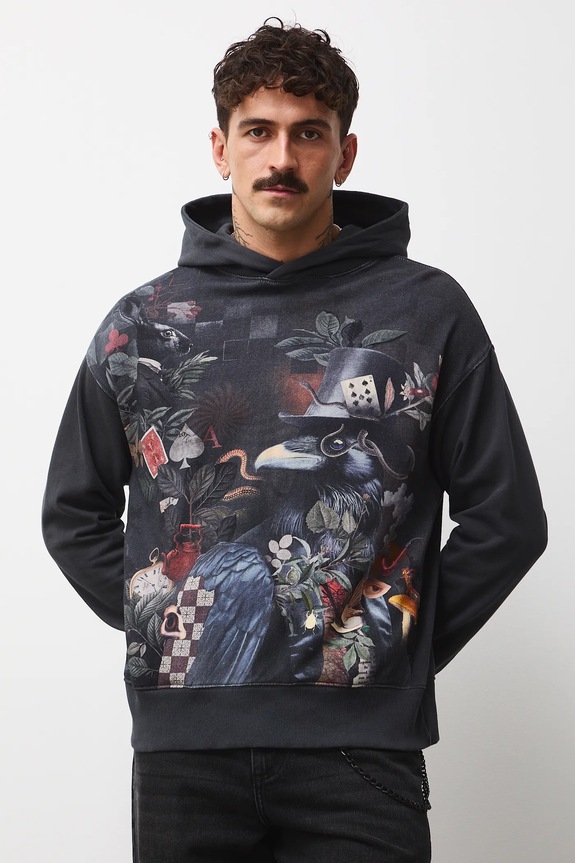 Βαμβακερή μπλούζα Medicine RW25-BLM905 γκρί RW25