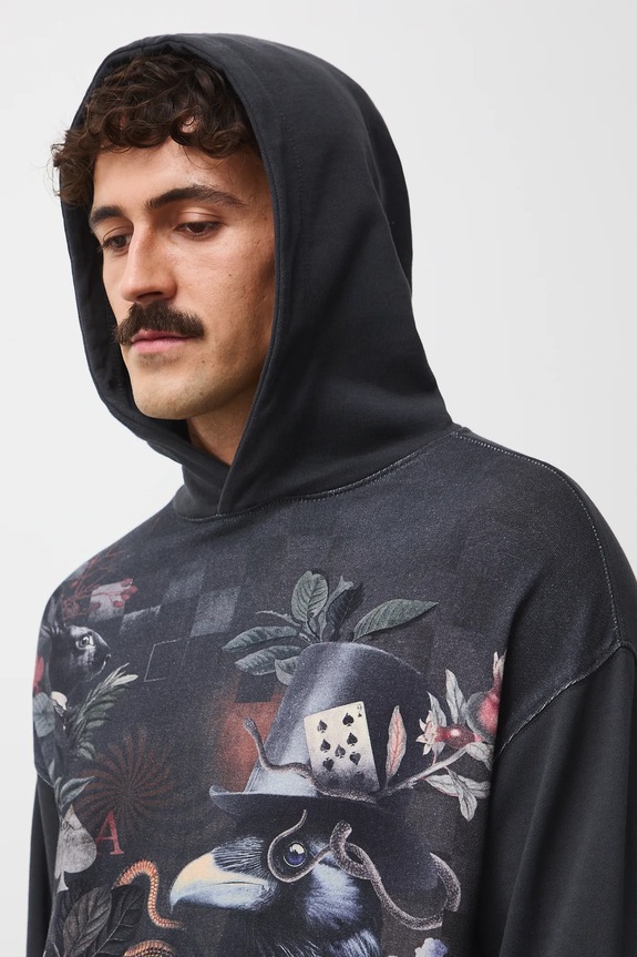 Βαμβακερή μπλούζα Medicine γκρί RW25-BLM905