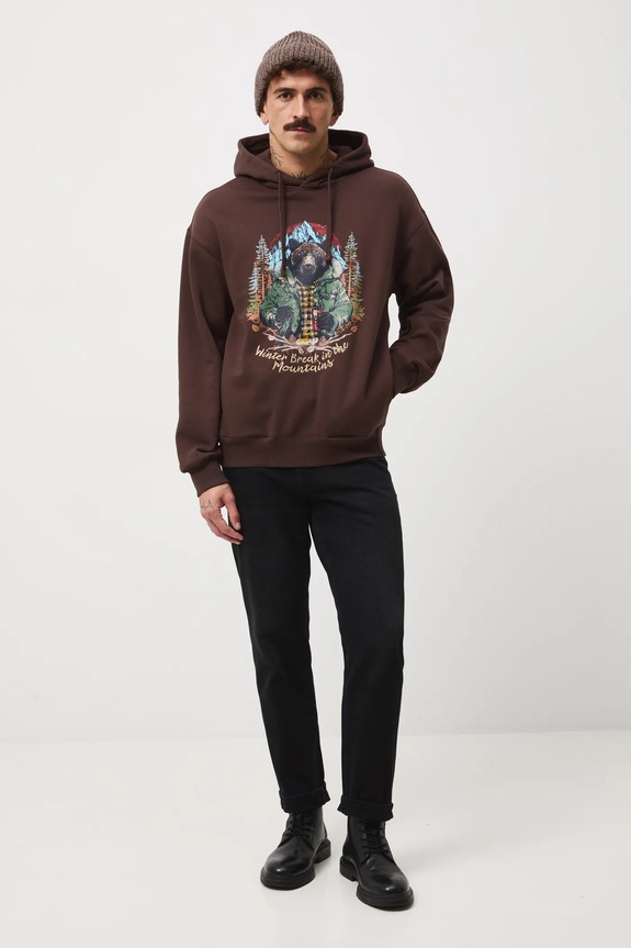 Medicine bluza RW25-BLMA10 brązowy RW25