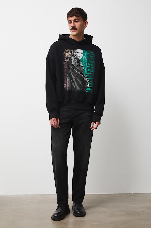 Odzież Bluza męska z kolekcji Harry Potter RW25-BLMB50 czarny