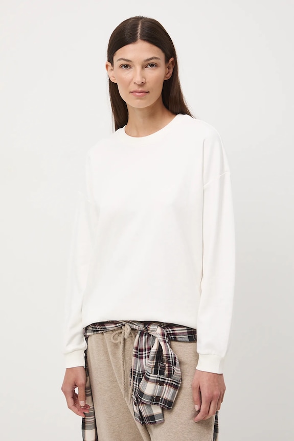 Medicine longsleeve din bumbac uni bej RW25-BUD040