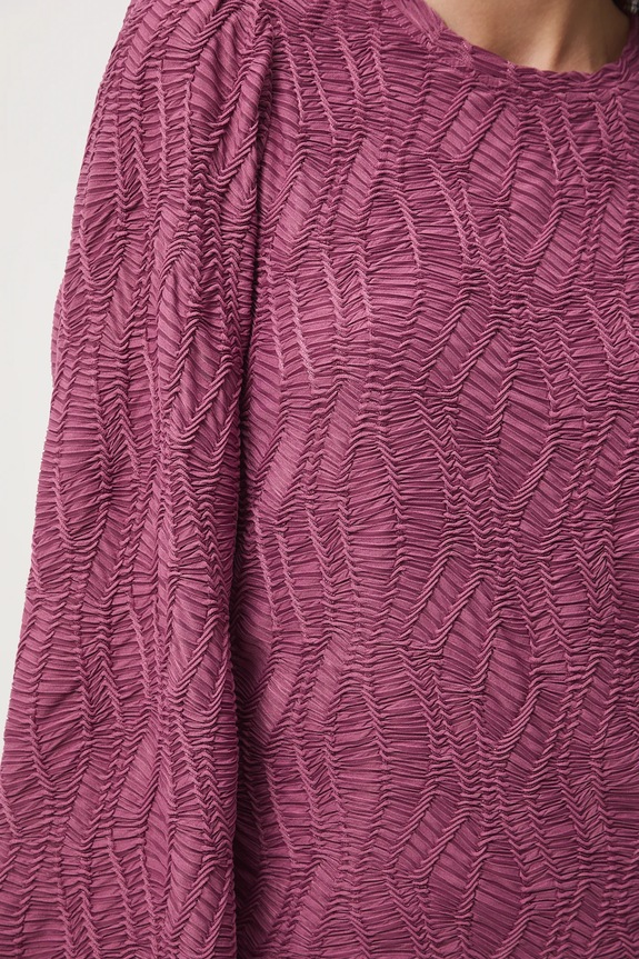 Medicine longsleeve RW25-BUD506 fioletowy