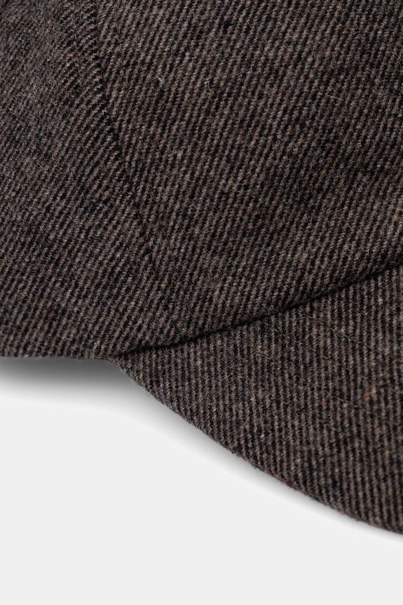 Akcesoria Czapka z daszkiem z wełną męska melanżowa RW25-CAM200 beżowy