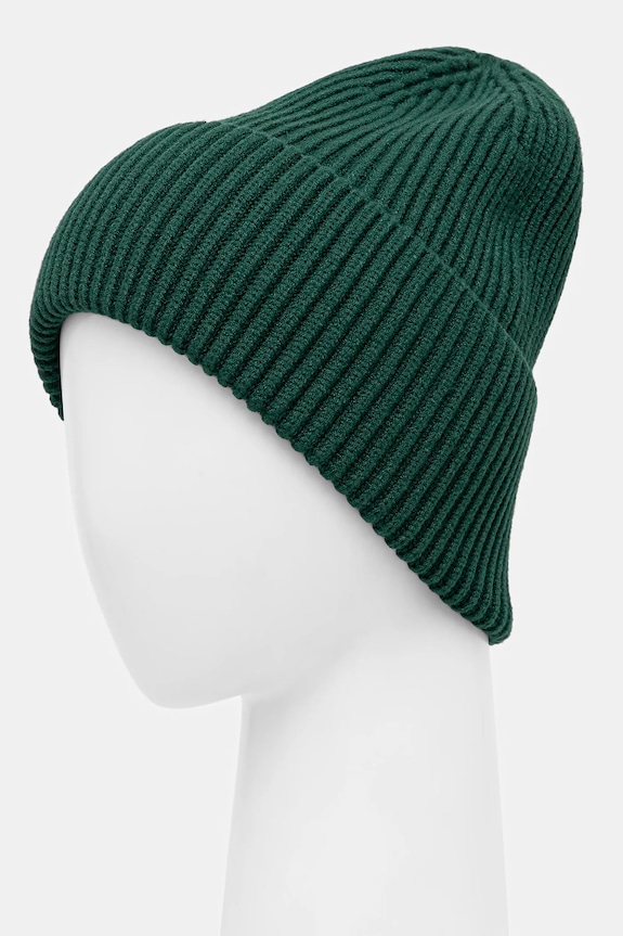 Czapka damska beanie prążkowana RW25-CDD052 turkusowy RW25