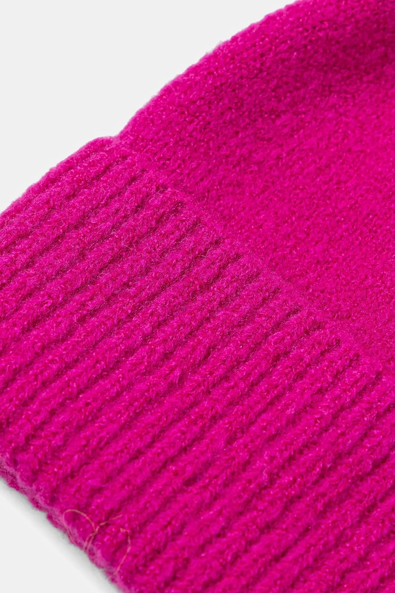 Čepice dámská Žebrovaná čepice růžová RW25-CDD706