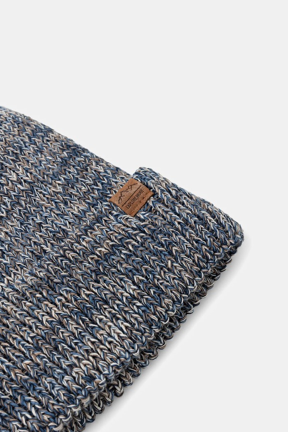 Doplnky Čiapka Melanžová čiapka RW25-CDM600 tmavomodrá