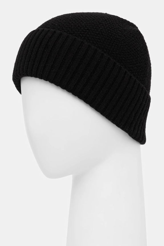 Doplňky Vlněná čepice pánská beanie RW25-CDM702 černá