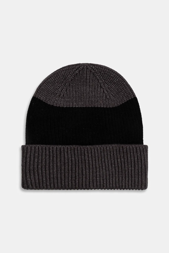 Czapka męska beanie z wiskozą RW25-CDM908 szary RW25
