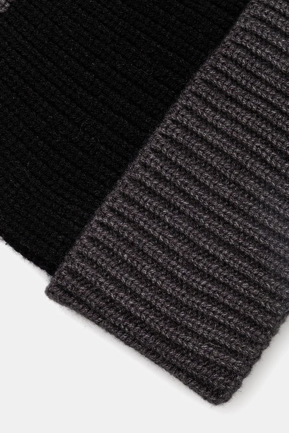 Akcesoria Czapka męska beanie z wiskozą RW25-CDM908 szary