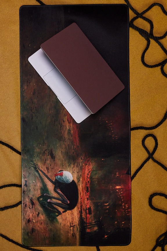 Podkładka pod mysz z kolekcji Zdzisław Beksiński x Medicine multicolor RW25-ITUA51