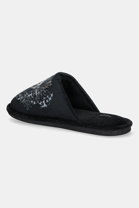 Papuče s potlačou čierna RW25-KAM500