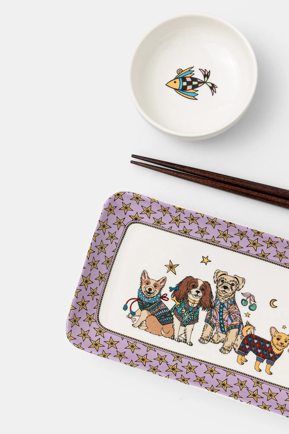 Kuchnia i jadalnia Zestaw do sushi z ozdobnym wzorem RW25-KBU700 multicolor