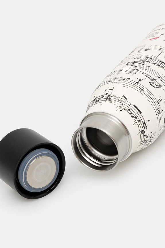 Akcesoria Butelka termiczna z kolekcji Narodowy Instytut Fryderyka Chopina x Medicine RW25-KBU751 beżowy