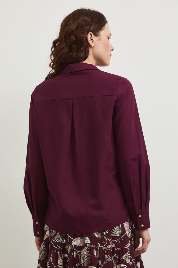 Odzież Medicine koszula RW25.KDD102 bordowy