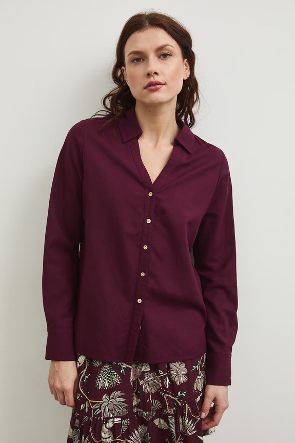 Medicine koszula bordowy RW25.KDD102