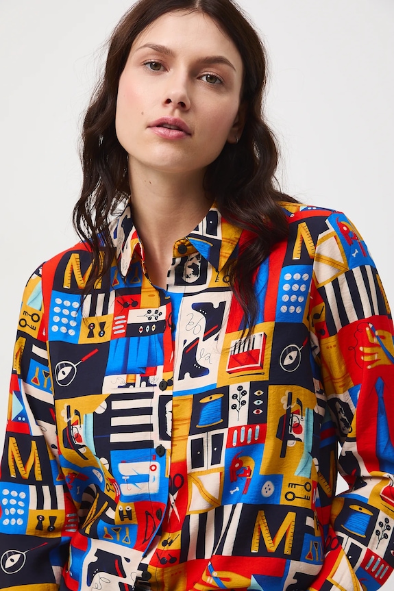 Košile dámská z kolekce Tajemný svět Medicine RW25-KDD550 vícebarevná