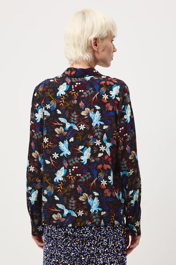 Odzież Koszula damska z wiskozy wzorzysta RW25-KDDA03 multicolor