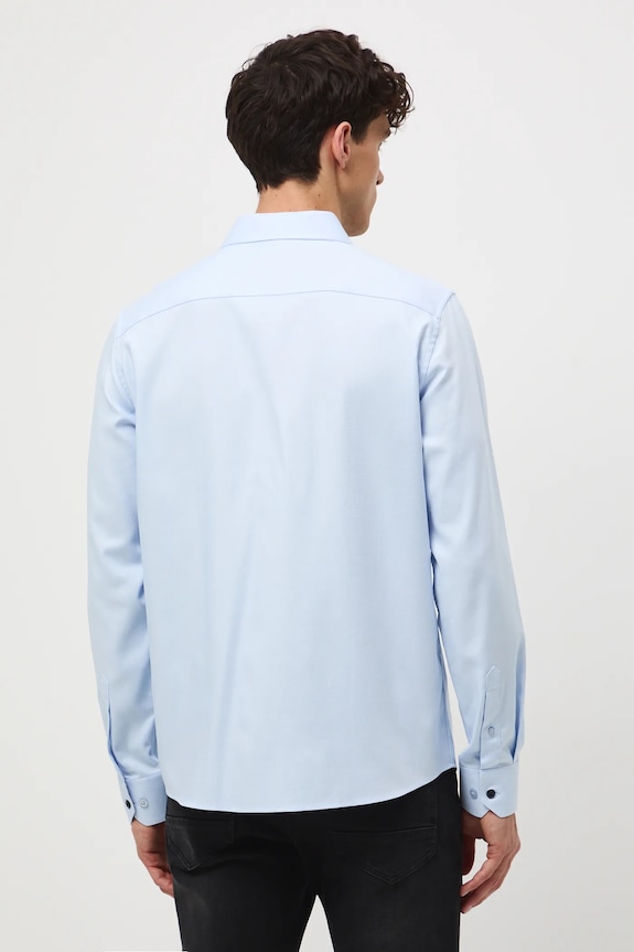 Abbigliamento Medicine camicia in cotone RW25-KDM030 blu