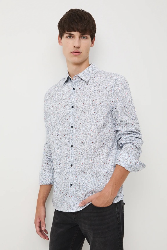 Рубашка Medicine длинный голубой RW25-KDM053