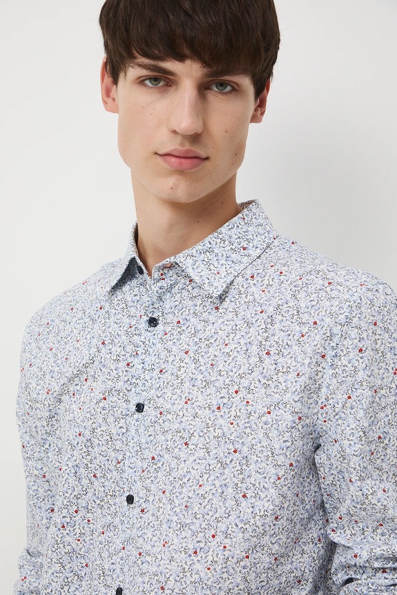 Рубашка Medicine голубой RW25-KDM053