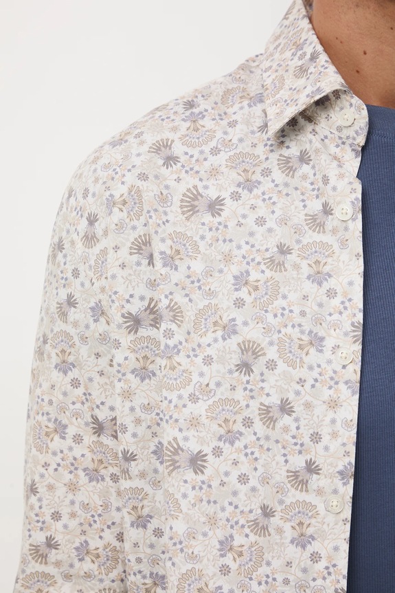Medicine camasa din bumbac RW25-KDM095 multicolor