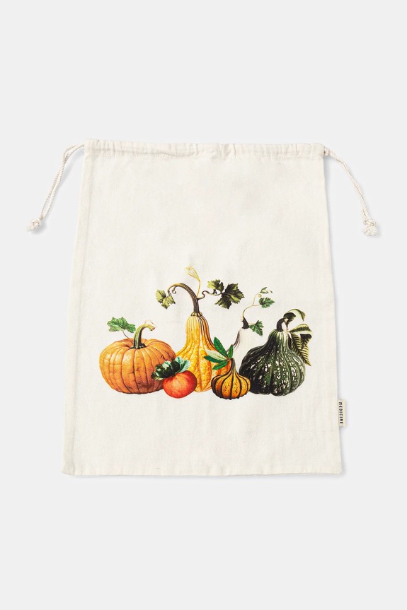 Worek do przechowywania bawełniany z nadrukiem 30 x 40 cm RW25-KEU603 beżowy RW25