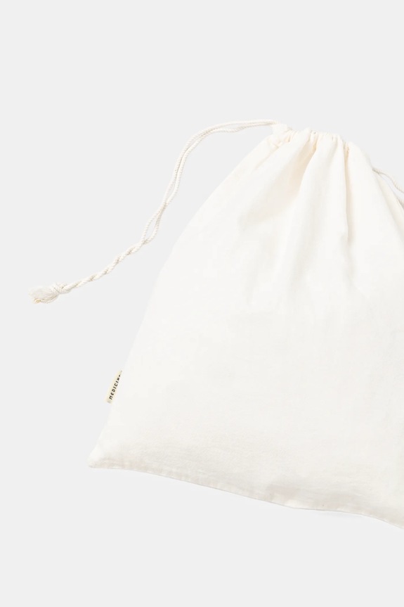 Kuchnia i jadalnia Worek do przechowywania bawełniany z nadrukiem 30 x 40 cm RW25-KEU802 beżowy