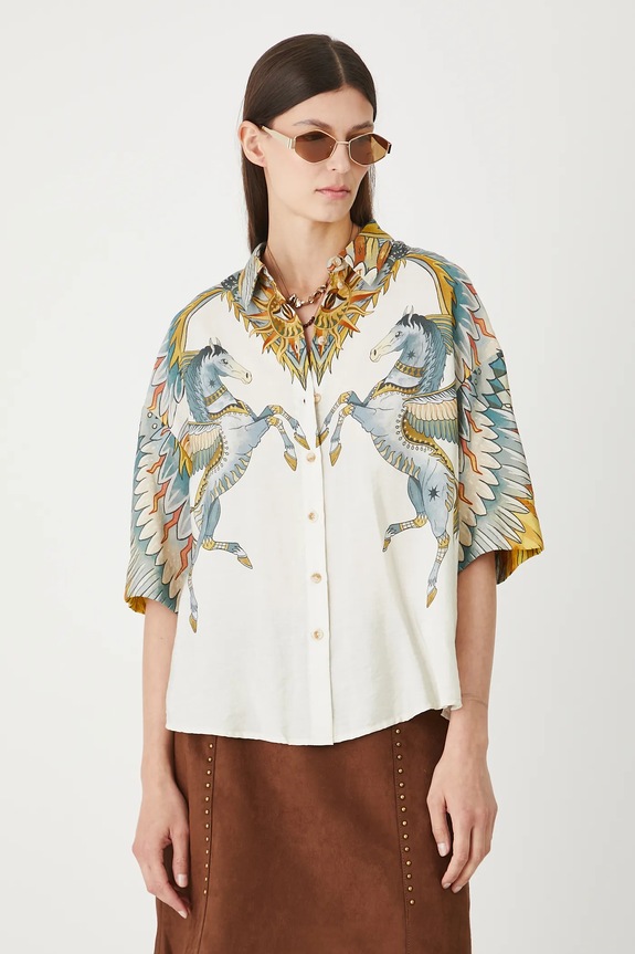 Medicine camicia RW25-KKD250 beige RW25