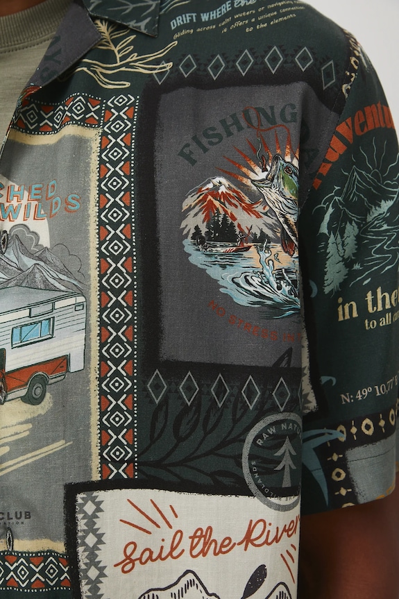 Medicine cămașă RW25-KKM201 multicolor