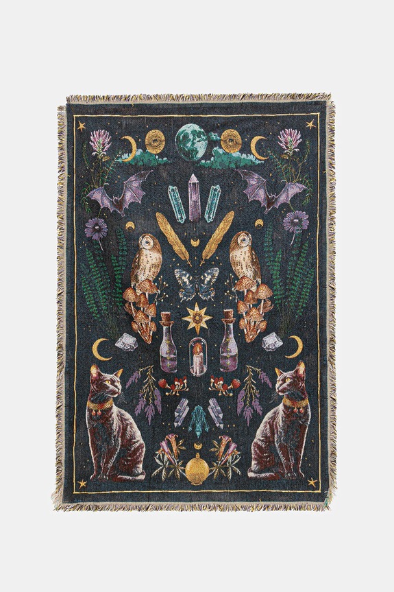 Medicine pătură jacquard multicolor RW25-KOU602
