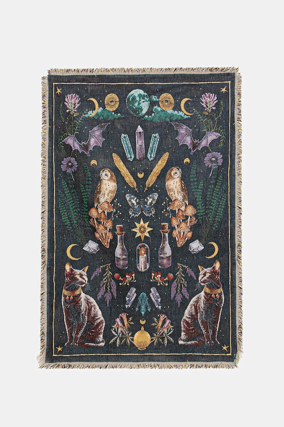 Medicine pătură jacquard multicolor RW25-KOU602