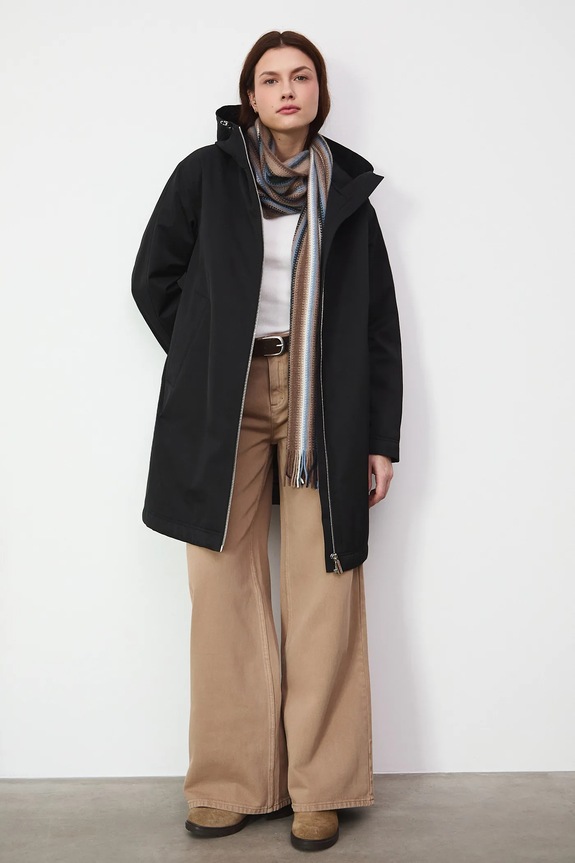 Medicine giacca parka nero RW25-KPD501